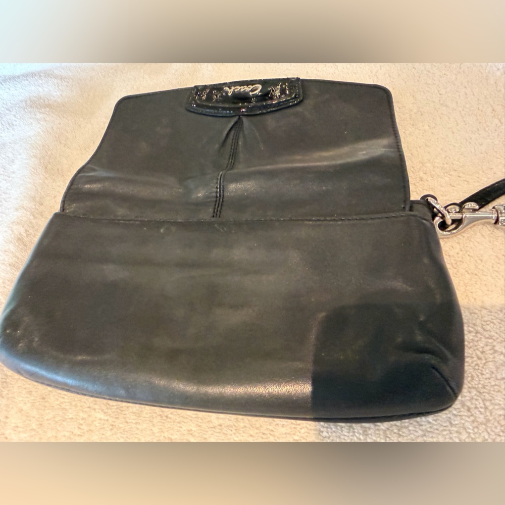 Coach Black Wristlet Clutch - Picture 4 of 5